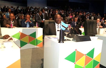 BOTSWANA'S VICE PRESIDENT ATTENDS THE 3RD INDIA AFRICA FORUM SUMMIT